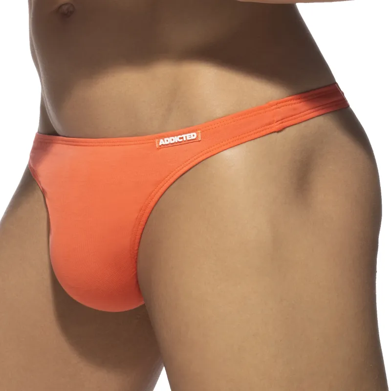 Addicted Thong AD COTON Orange