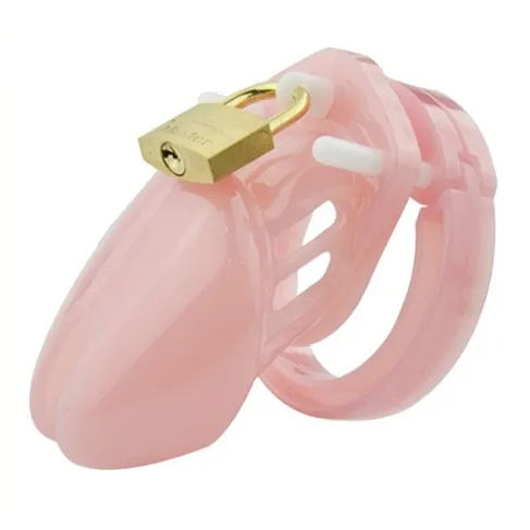 Cage de chasteté MINI LOCKY 6 x 3.2 cm Rose