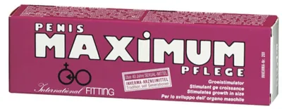 Crème de pénis MAXIMUM Inverna 45ml