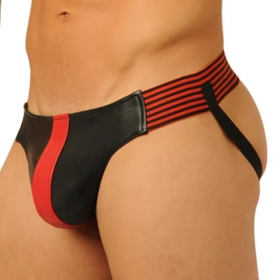 Fist Jockstrap FIST LEATHER Rouge
