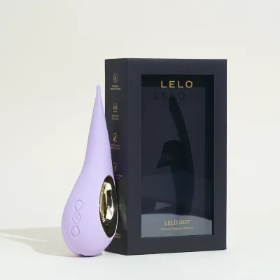 Stimulateur clitoridien ciblé Dot de Lelo - 6 cm Violet