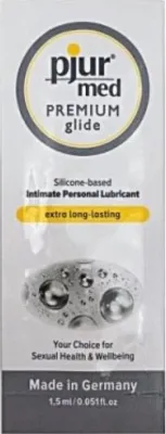 Dosette Lubrifiant Silicone PREMIUM GLIDE Pjur 1.5ml