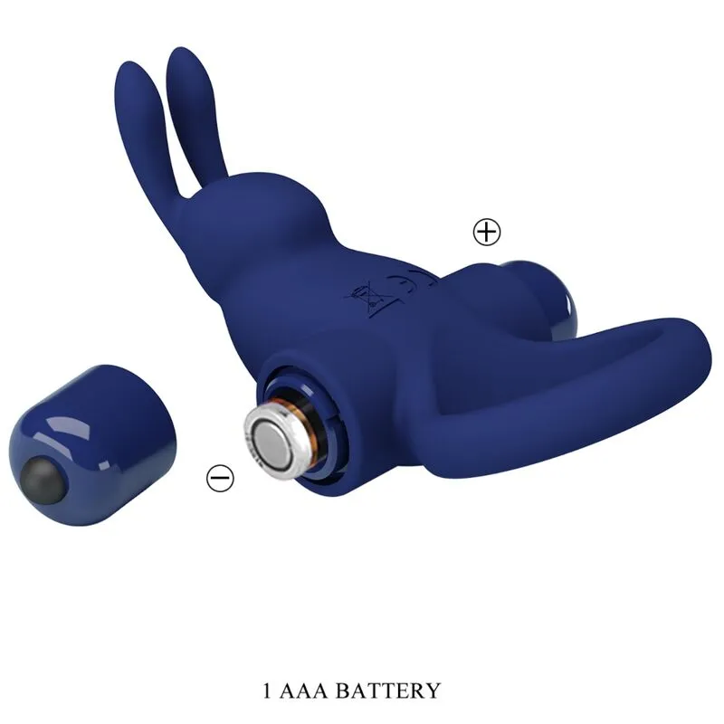 Anneau Vibrant Jiro Bague Lapin Bleu - Pretty Love