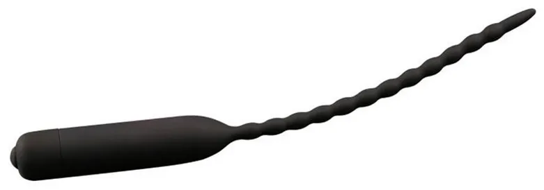 Tige d'urètre vibrante en silicone THREAD VIBE 16cm - Diamètre 6mm