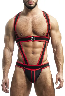 Jock-Harnais PENELOPE Noir-Rouge