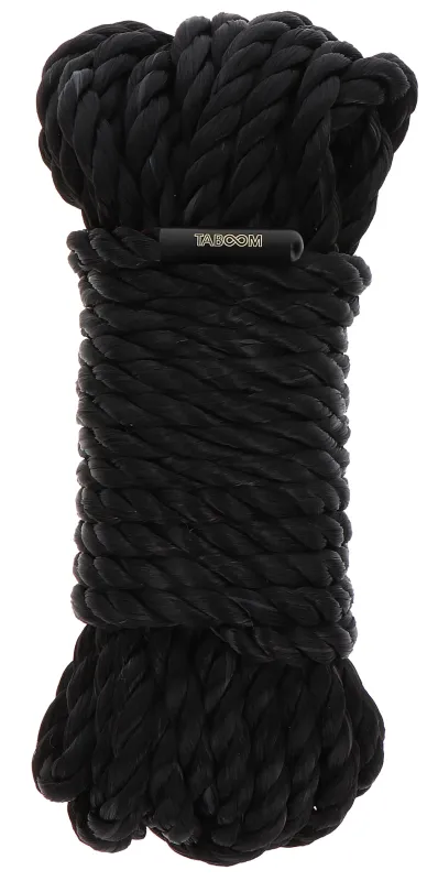 Corde de bondage TABOOM 10M - 7mm Noire