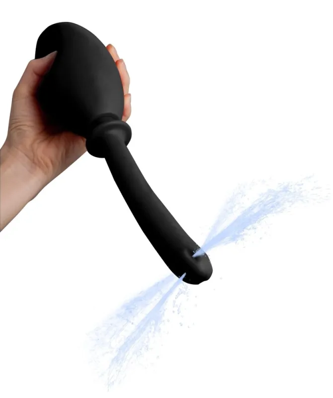 NMC Poire de lavement FRESH TUBE 13 x 2.2cm Contenance 275ml Noire