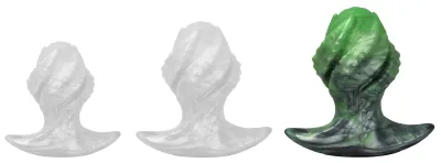 Plug anal Monstre BULLUK L 8.5 x 6 cm Vert