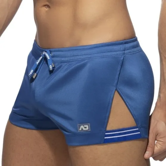 Short SIDE STRIPE Bleu