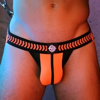 Jockstrap DAYCRAWLER Breedwell Noir-Orange