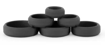 Renegade - Build-A-Cage Rings - Black