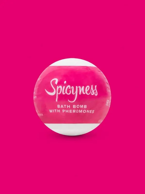 Boule de bain effervescente SPICYNESS Rose