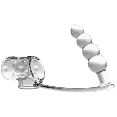 Manchon Pénis avec Plug Anal Bi-026277M Transparent - Pretty Love