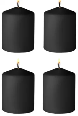 Lot de 4 bougies TEASE CANDLE Figue noire 24g