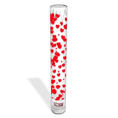 Canon à confettis coeur -