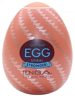 Oeuf de masturbation TENGA SPIRAL Stronger