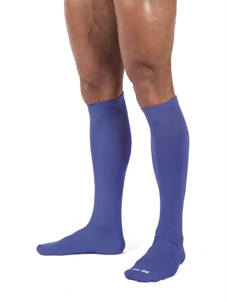 Chaussettes hautes FOOT SOCKS Bleues