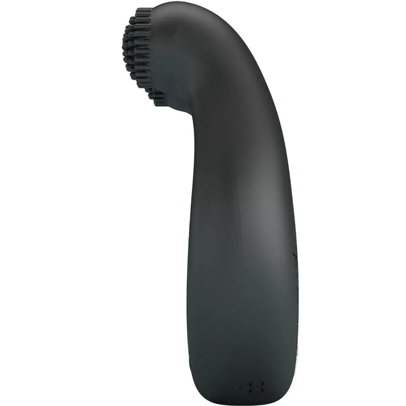 Anneau Vibrant Dahlia Stimulateur Clitoris Noir - Pretty Love