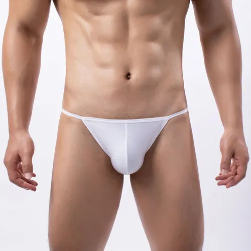 Slip sexy MATEO Blanc