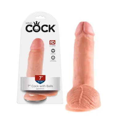 Gode Ventouse Réaliste 18 cm