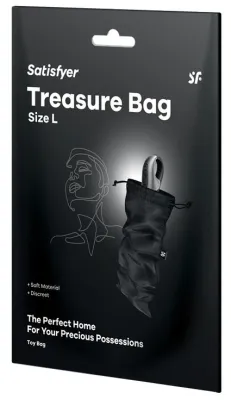 Pochette de Rangement TREASURE BAG L Noir