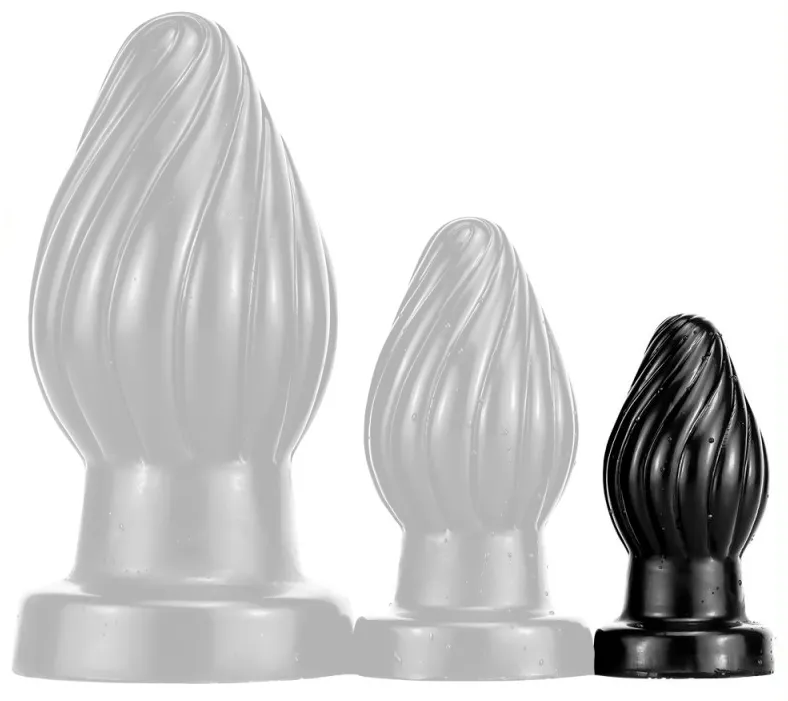 Plug SPIRAL S 7 x 3.5cm Noir
