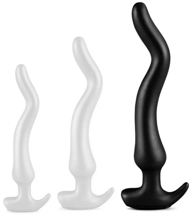 Plug long NOTH CURVE L 36 x 6 cm Noir