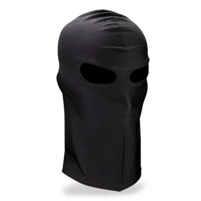 Cagoule BDSM avec ouvertures pour les yeux