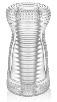 Masturbateur Transparent CLEARDUAL 12cm
