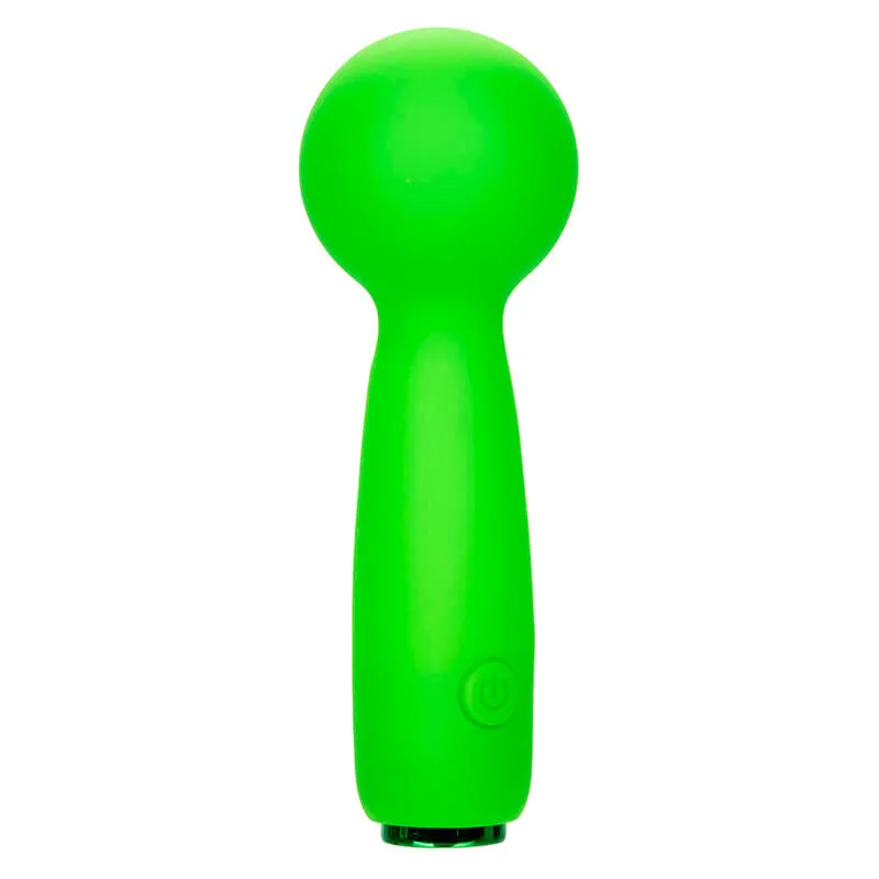 Mini Vibromasseur Neon Vibes The Bubbly Vibe Vert - Calexotics