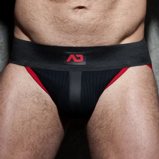 AD Fetish Jock Rib Rouge