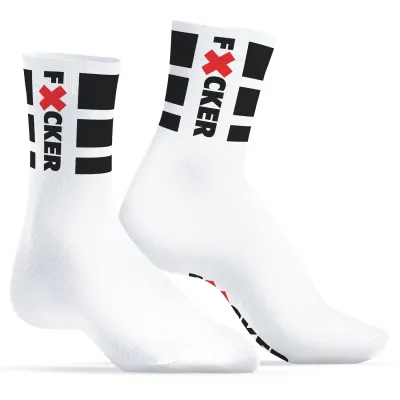 Chaussettes blanches FUCKER SneakXX