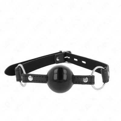 Bâton balle 4 cm avec sangle noire 60 x 2 cm - Kink