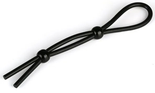 Cock Ring Ajustable Double Noir