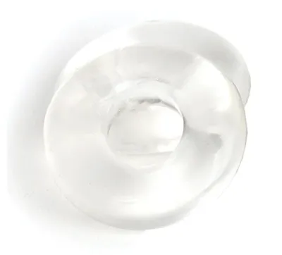 Lot de 2 Anneaux péniens souples STACKER 20 mm Transparents
