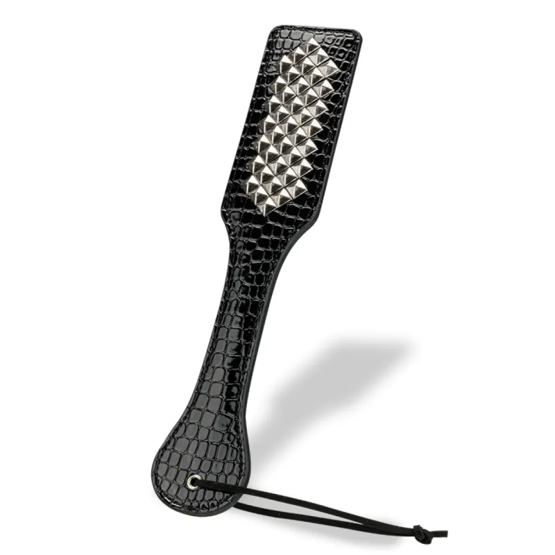 Paddle imitation croco avec rivets Wild Strike