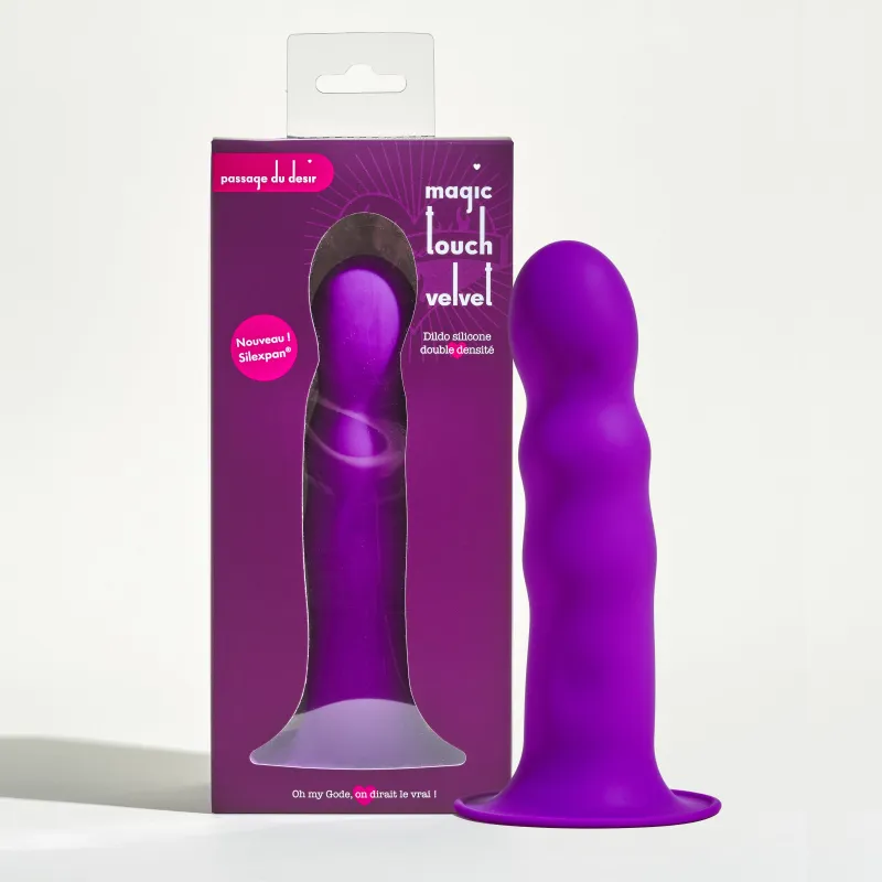 Magic Touch Velvet dildo double densité - Medium