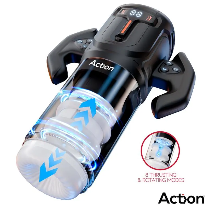 Masturbateur automatique ZYON Poussées et Rotations