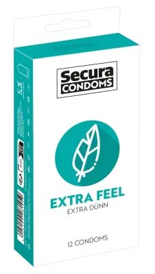 Préservatifs fins en latex EXTRA FEEL x12