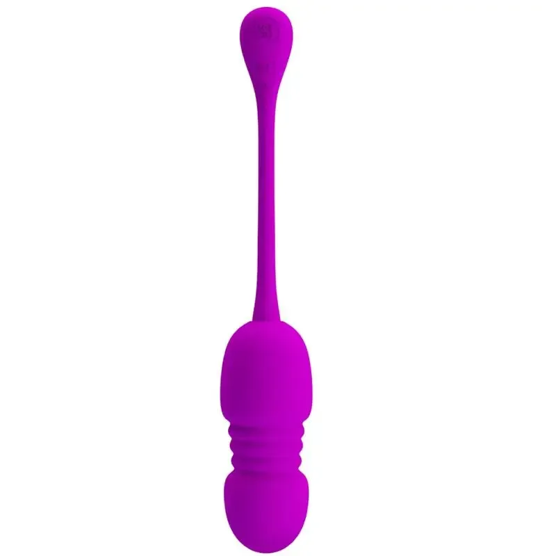 Oeuf Vibrant Rechargeable Silicone Violet - Pretty Love