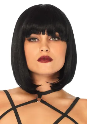 Leg Avenue Perruque Cheveux Coupe Bob Noirs