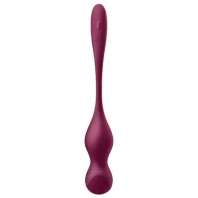 Boules de Geisha Connectées Love Birds Vary Rouge - Satisfyer