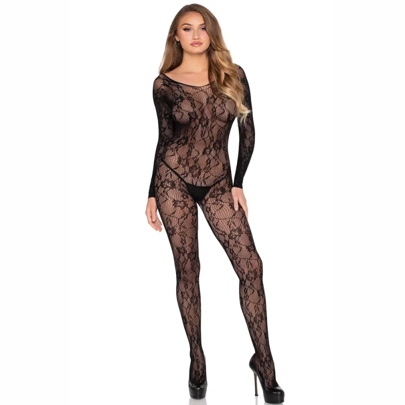 Combinaison dentelle col bardot -