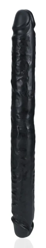 Double Gode STRAIGHT SLIM 35.5 x 3.8cm Noir