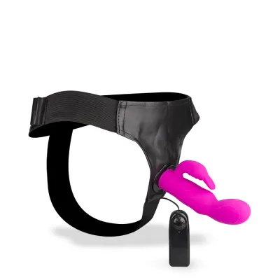 Gode ceinture vibromasseur rabbit