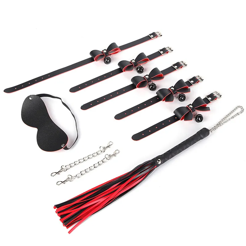 Coffret Sm SEXY BOW 5 Pièces Noir-Rouge