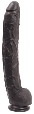 Gode XL Dick Rambone 34 x 6.4 cm Noir