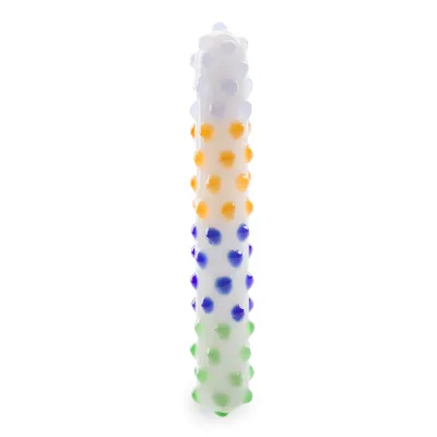 Gode godemichet en verre Prism gode vaginal ou anal homme ou femme - Multicolore