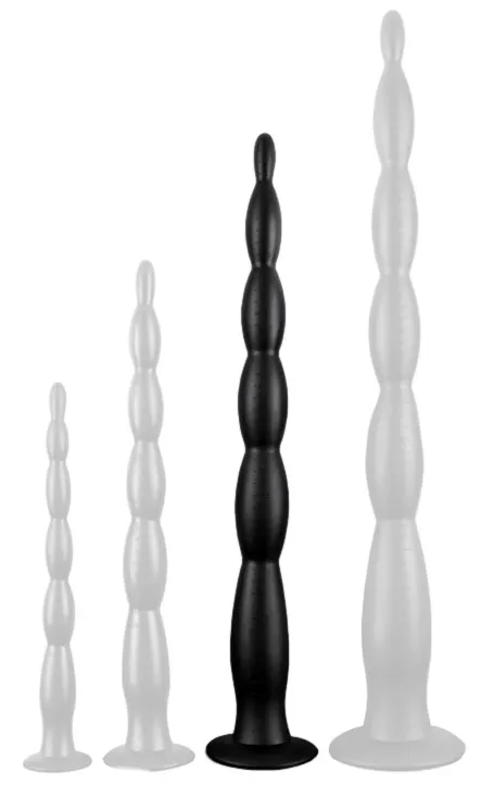 Gode long SCALE BEADS L 50 x 5cm