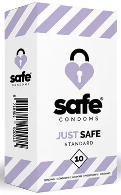 Préservatifs en latex JUST SAFE x10